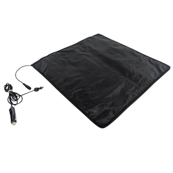 Pad grzewczy 12 V Deliterm do torby na pizzę 50 cm – elastyczny element grzewczy zasilany z gniazda zapalniczki samochodowej