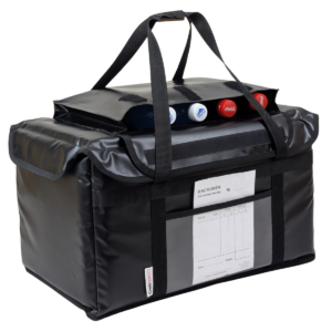 Torba termiczna Deliterm na obiady, kebab i burgery – kompaktowa torba dostawcza utrzymująca ciepło posiłków